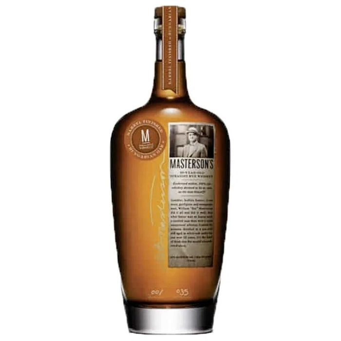 Masterson’s Hungarian Oak 10 Year Old Rye Rye Whiskey Masterson's
