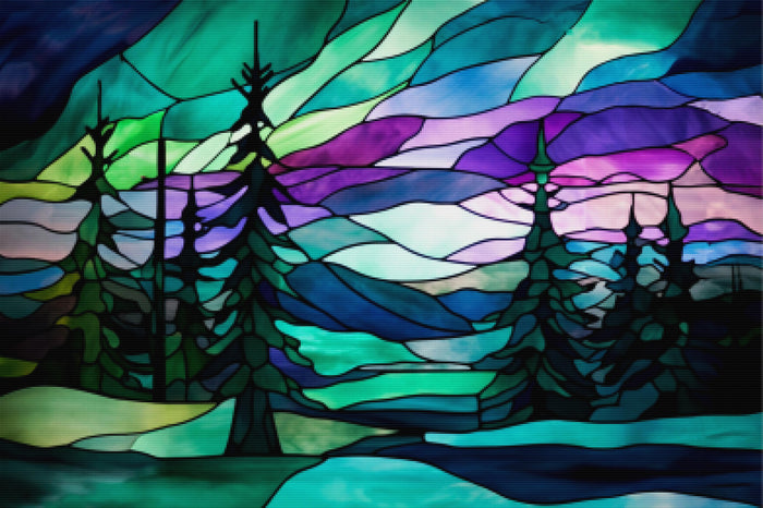 Tranquil Snowy Landscape
