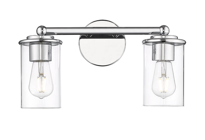 Vanity Z-Lite 742-2V-CH Chrome Thayer 2 Light Vanity Z-Lite
