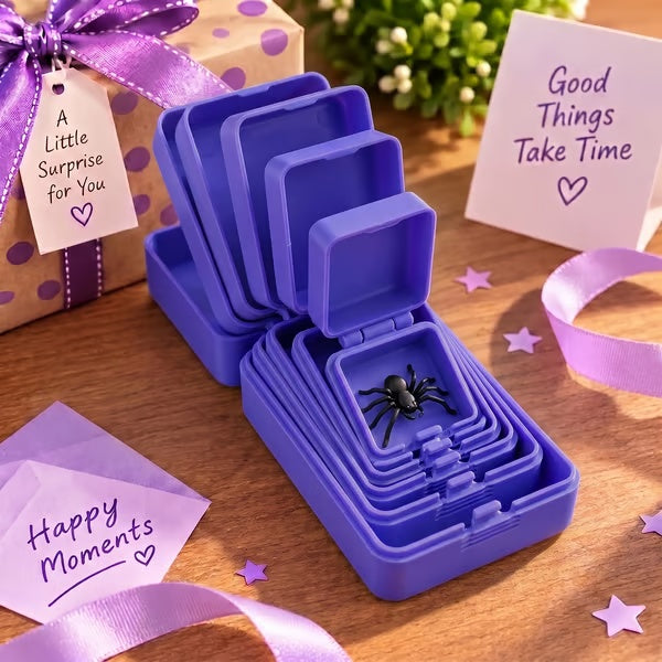 6-Layer Nesting Prank Gift Box | Pick Your Surprise: Middle Finger, Spider or Number 67