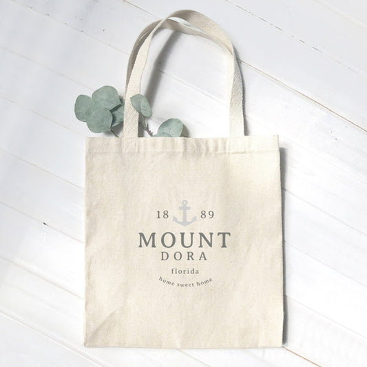 Anchor Home Sweet Home - Custom Canvas Tote Bag