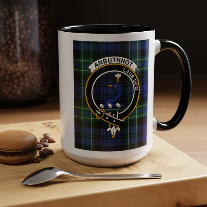 Arbuthnot Family Crest Ceramic Coffee Mug