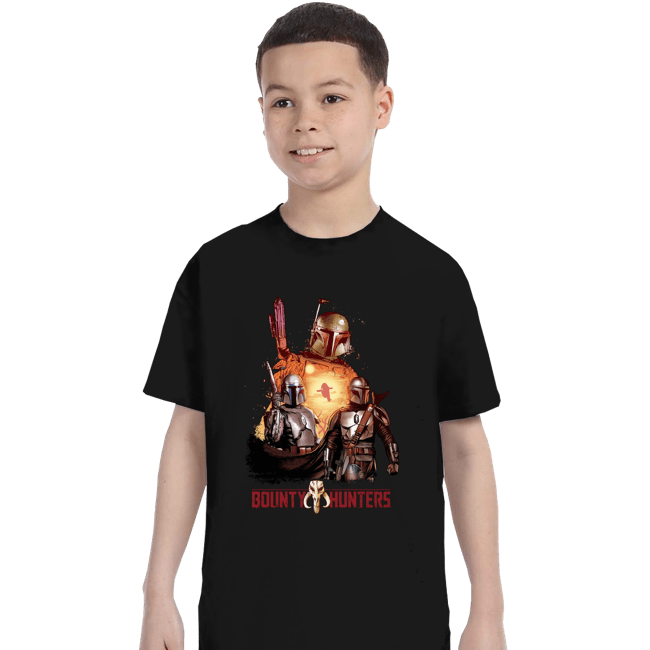 Shirts T-Shirts, Youth / XS / Black Bounty Hunters