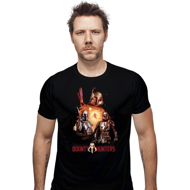 Shirts Fitted Shirts, Mens / Small / Black Bounty Hunters