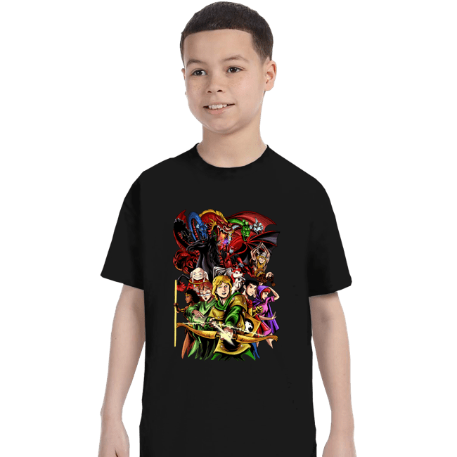 Shirts T-Shirts, Youth / XS / Black Cave Of Dragons