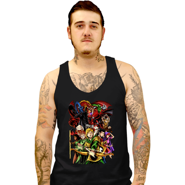 Tank Top, Unisex / Small / Black
