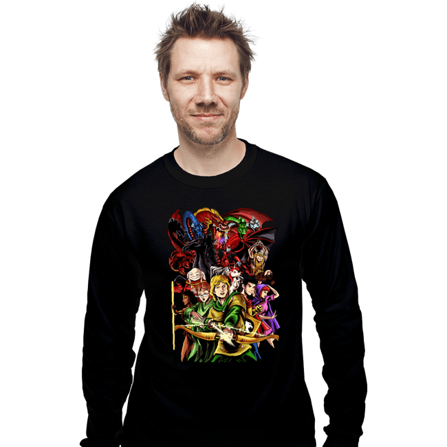 Long Sleeve Shirts, Unisex / Small / Black