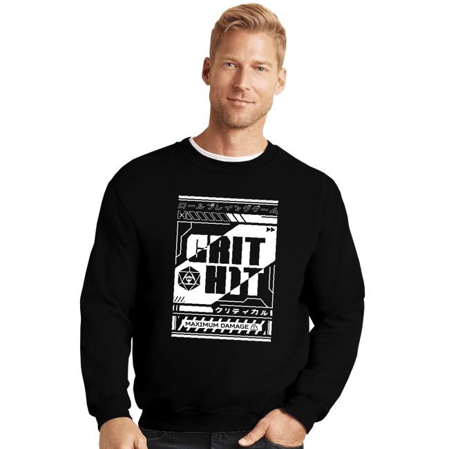 Crewneck Sweater, Unisex / Small / Black