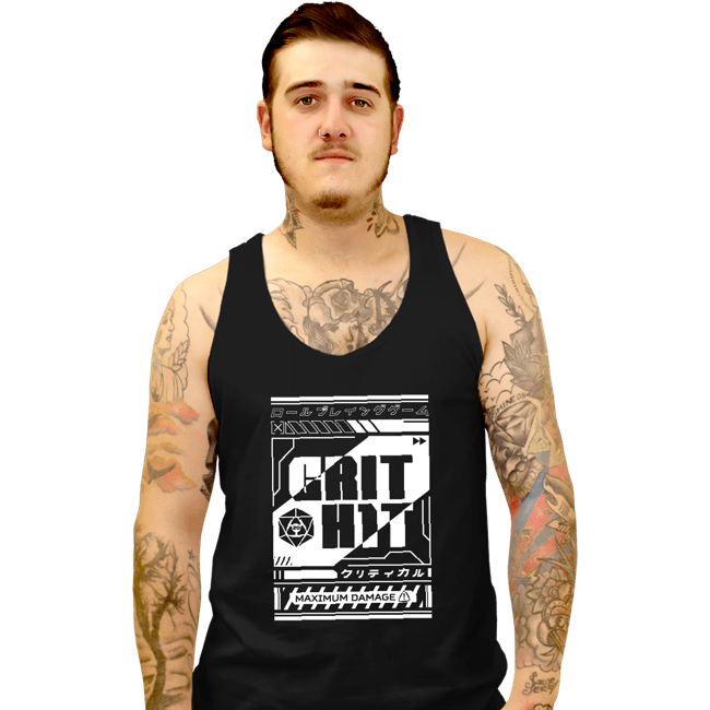Tank Top, Unisex / Small / Black