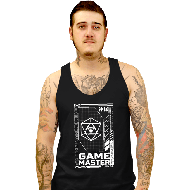 Tank Top, Unisex / Small / Black