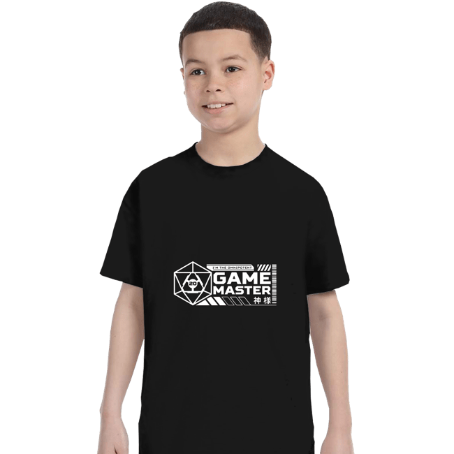 Shirts T-Shirts, Youth / XS / Black Cyberpunk Game Master