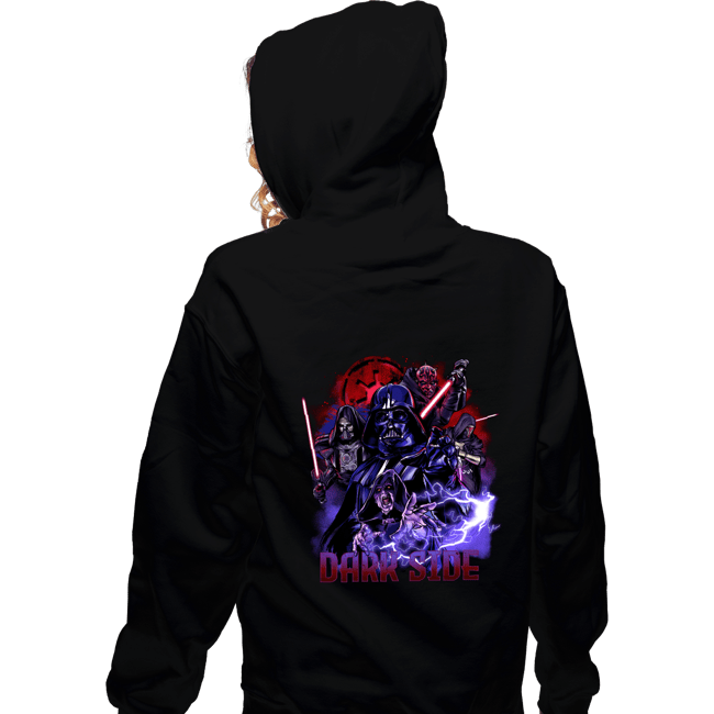 Zippered Hoodies, Unisex / Small / Black
