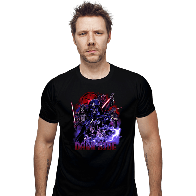 Shirts Fitted Shirts, Mens / Small / Black Dark Sides
