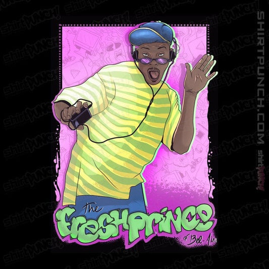Shirts Magnets / 3"x3" / Black Fresh Prince