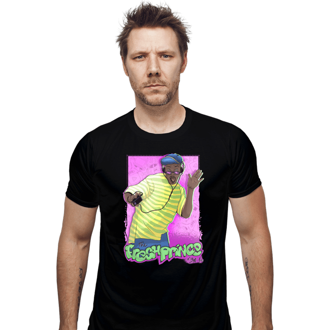 Shirts Fitted Shirts, Mens / Small / Black Fresh Prince
