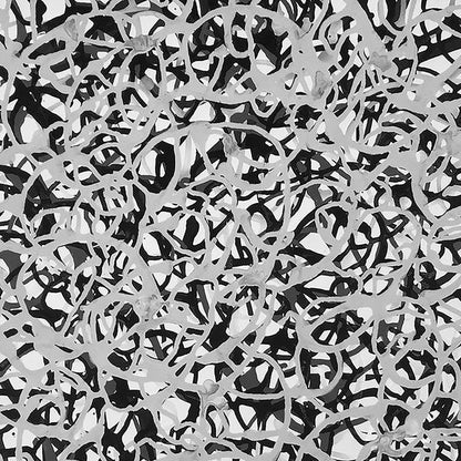 Black Gestural Pouring #2
