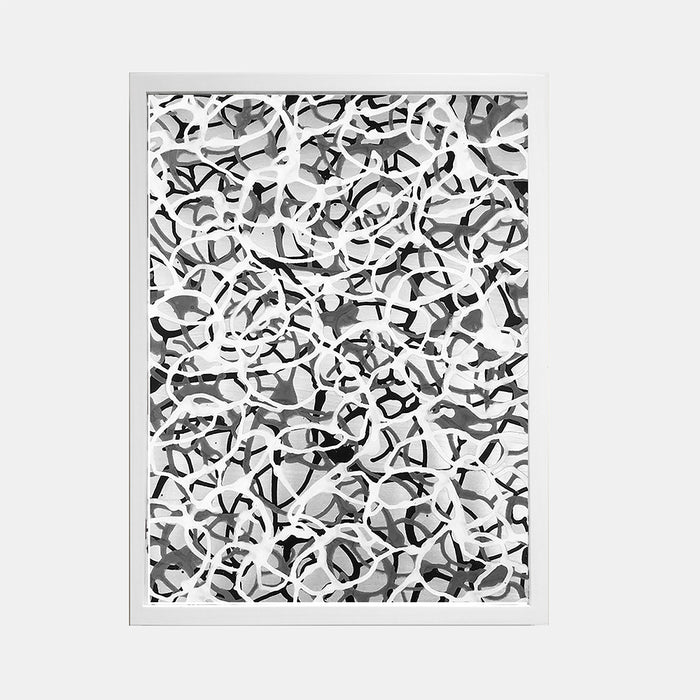 Gestural Pouring #6 by Eric Jiaju Lee