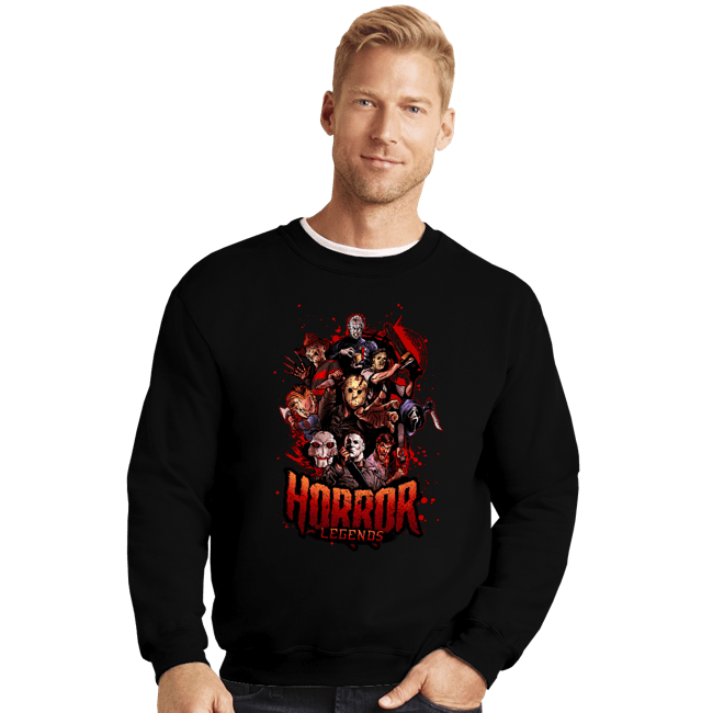 Crewneck Sweater, Unisex / Small / Black