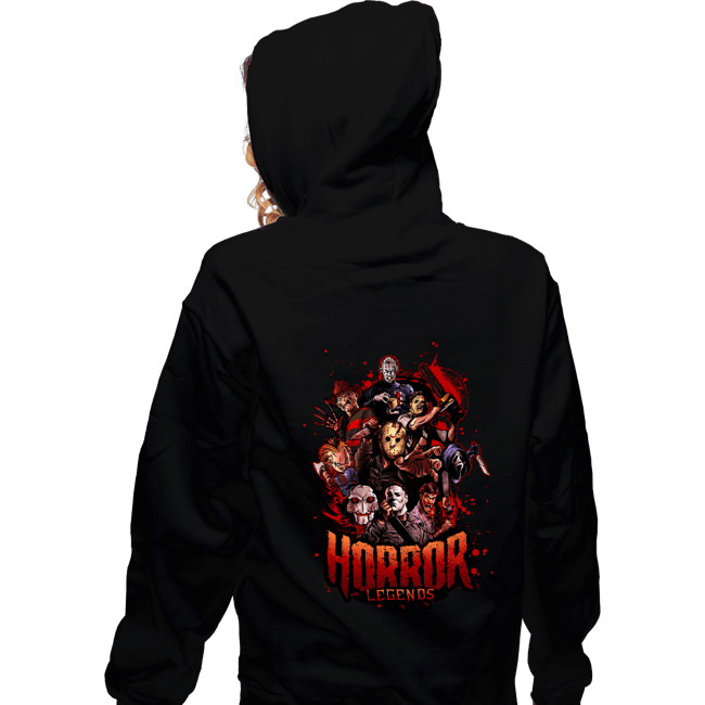 Zippered Hoodies, Unisex / Small / Black