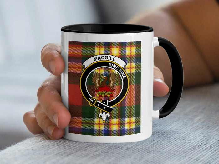 MacGill Tartan Clan Crest Mug Ceramic Drinkware