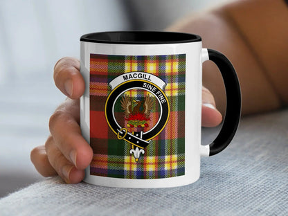 MacGill Tartan Clan Crest Mug Ceramic Drinkware