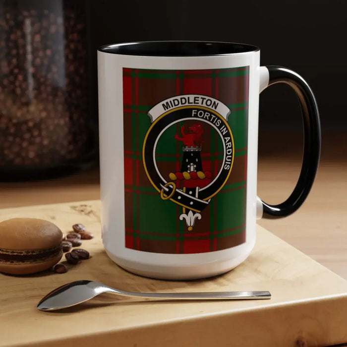 Middleton Fortis in Arduis Tartan Mug