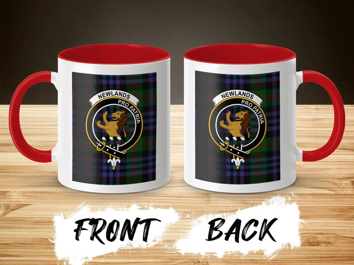 Newlands Pro Patria Lion Crest Red Handle Mug