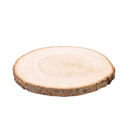 Natural wooden slice for crafting or serving #whtbkgd