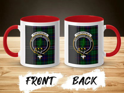 Porterfield Sub Pondere Sursum Plaid Mug