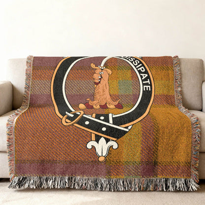 Clan Crest Dissipate Graphic Throw Blanket