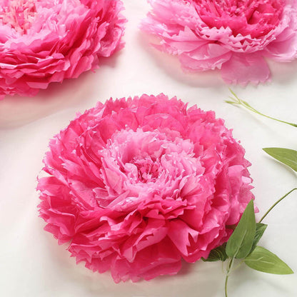 Pink peony flower decoration on a neutral background.