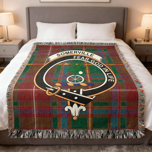 Somerville Fear God In Life Tartan Blanket