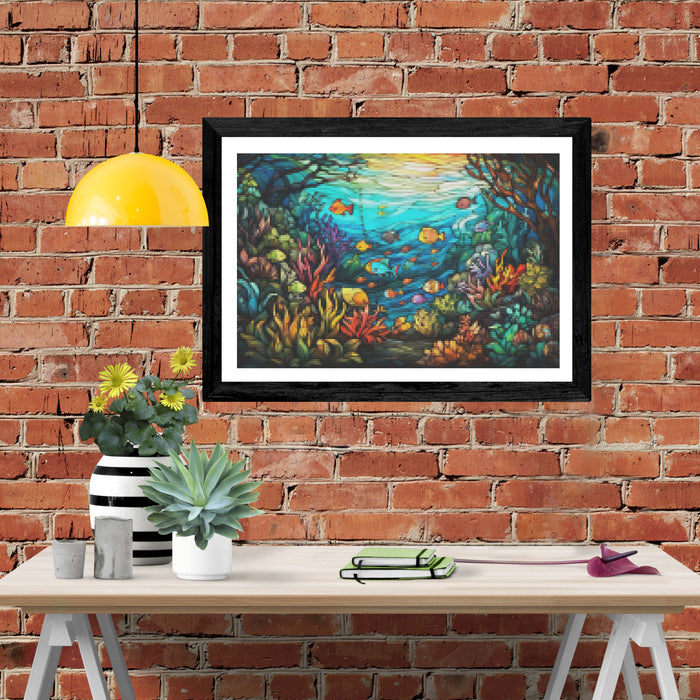 Stained Glass Ocean