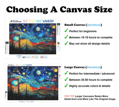 Swirling Galaxies Stained Glass