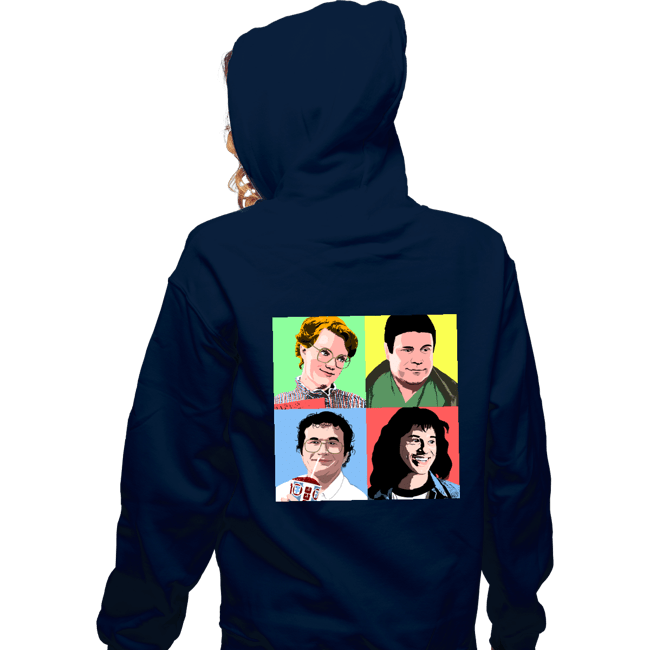 Zippered Hoodies, Unisex / Small / Navy