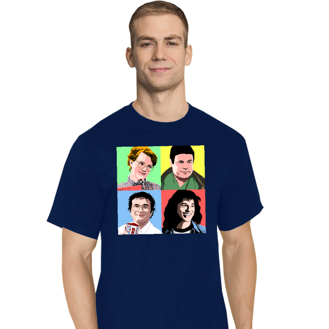 Secret_Shirts T-Shirts, Tall / Large / Navy The Hawkins Four