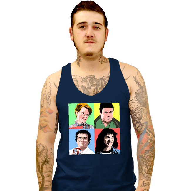 Tank Top, Unisex / Small / Navy