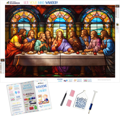 The Last Supper Stained Glass