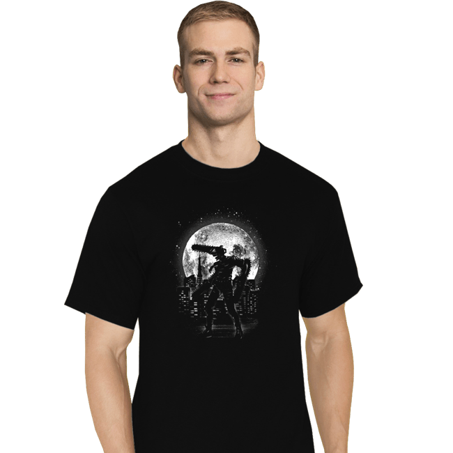 Secret_Shirts T-Shirts, Tall / Large / Black The Moonlight Chainsaw