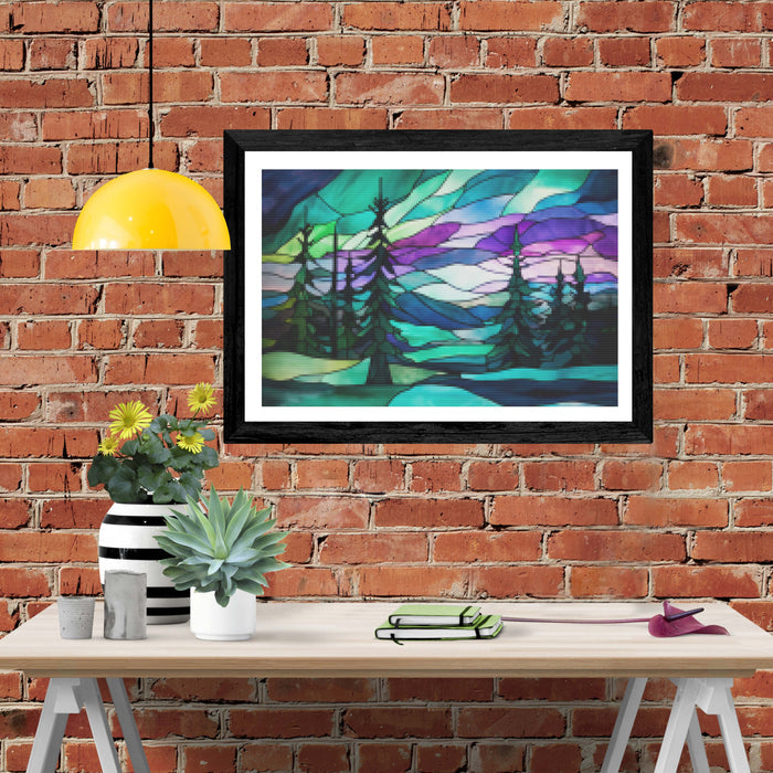 Tranquil Snowy Landscape