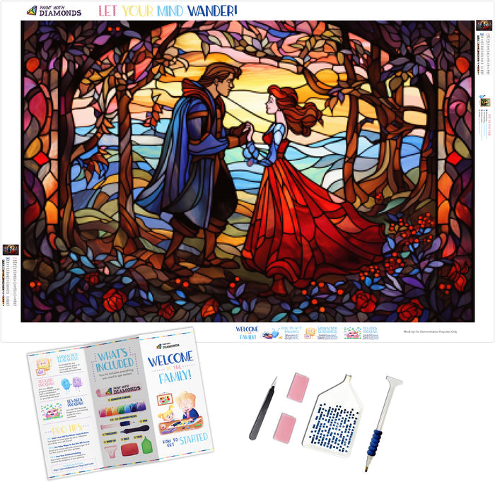 Whimsical Fairy Tales Stained Glass