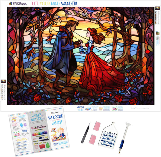 Whimsical Fairy Tales Stained Glass