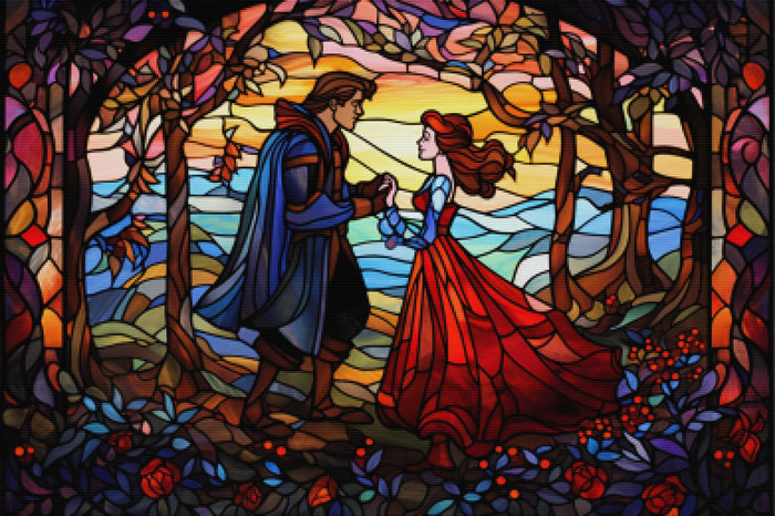 Whimsical Fairy Tales Stained Glass