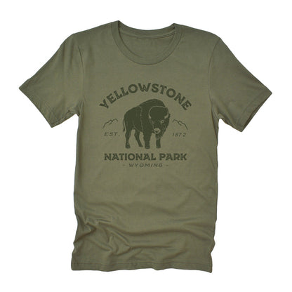 Yellowstone National Park - Duo-Tone T-Shirt