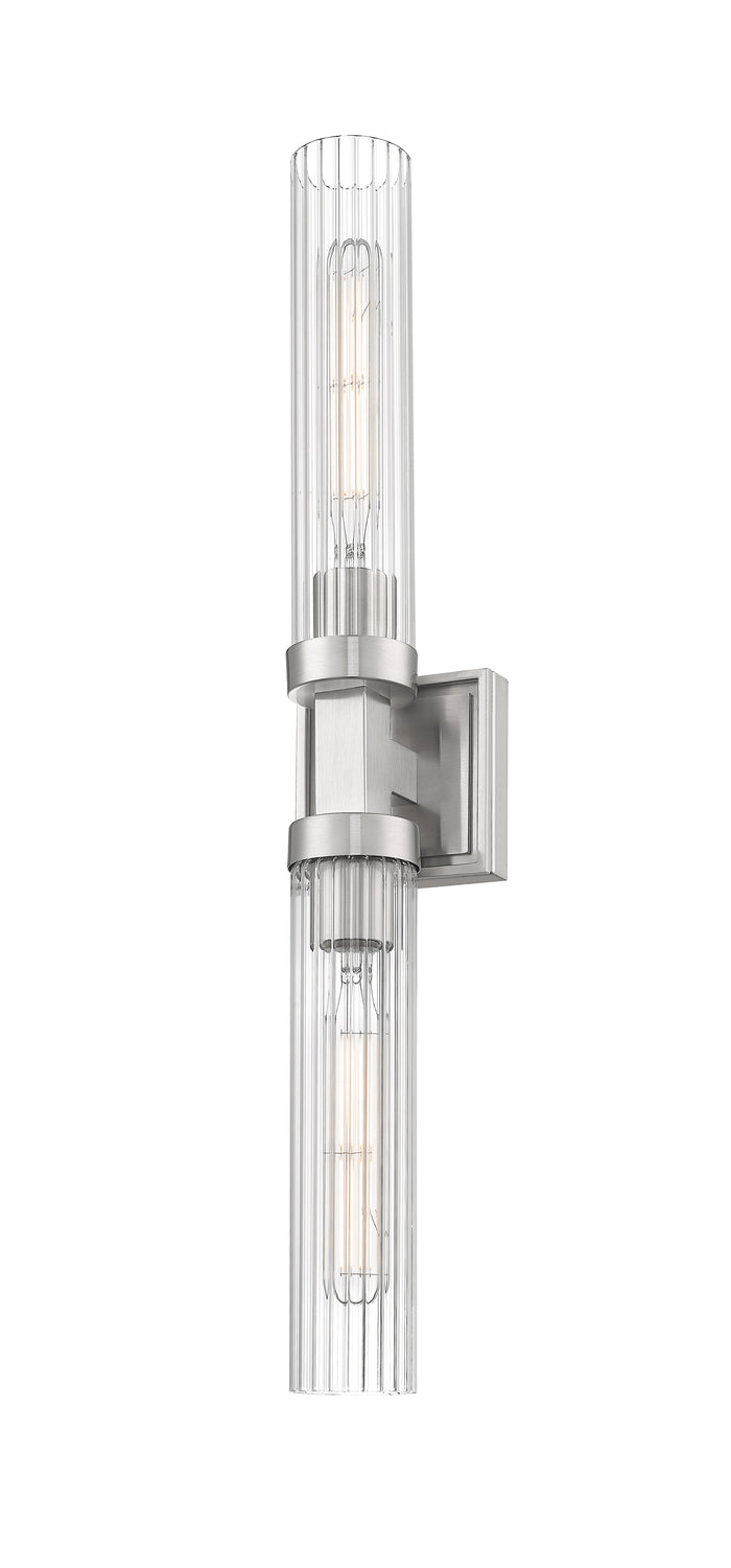 Wall Sconce Z-Lite 740-2W-BN Brushed Nickel Beau 2 Light Wall Sconce Z-Lite