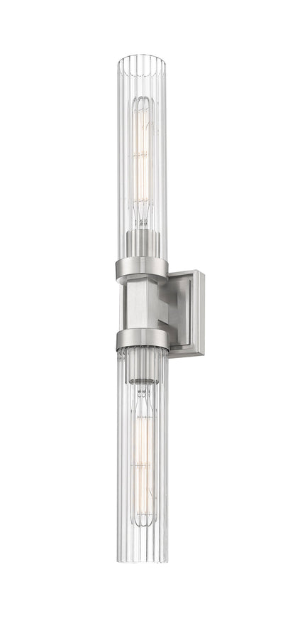 Wall Sconce Z-Lite 740-2W-BN Brushed Nickel Beau 2 Light Wall Sconce Z-Lite