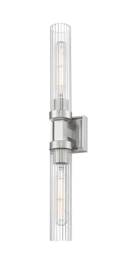 Wall Sconce Z-Lite 740-2W-BN Brushed Nickel Beau 2 Light Wall Sconce Z-Lite