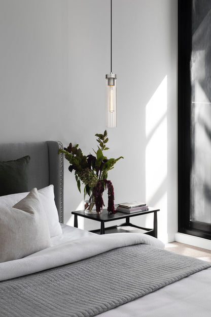 Pendant Z-Lite 740P-BN Brushed Nickel Beau 1 Light Pendant Z-Lite