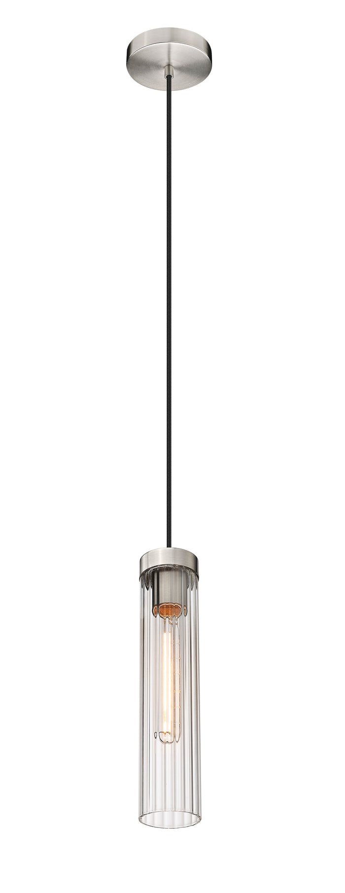 Pendant Z-Lite 740P-BN Brushed Nickel Beau 1 Light Pendant Z-Lite