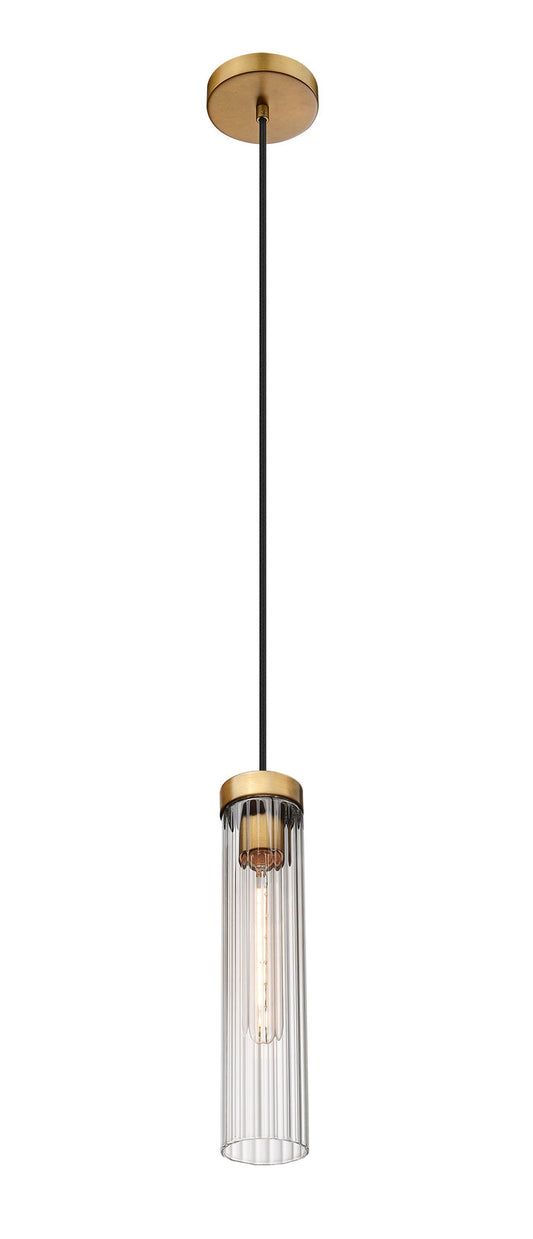 Pendant Z-Lite 740P-RB Rubbed Brass Beau 1 Light Pendant Z-Lite